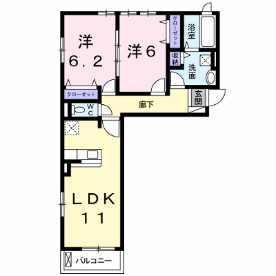 チャク壱番館 203【管理NO：1-024055001-02030】 ★家具家電は申し込み後に搬入します★ ★2026年08月下旬入居可能★の物件画像