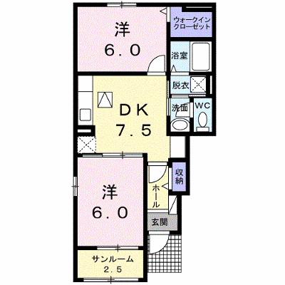 ユニゾン　Ｂ 101【管理NO：1-022405502-01010】 ★家具家電は申し込み後に搬入します★ ★2026年09月中旬入居可能★の物件画像