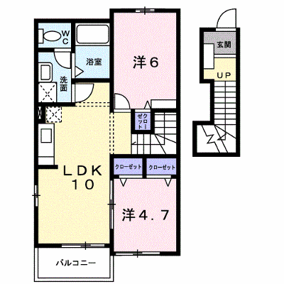 ヴィラ・エクセレントＣ 203【管理NO：1-013281301-02030】 ★家具家電は申し込み後に搬入します★の物件画像