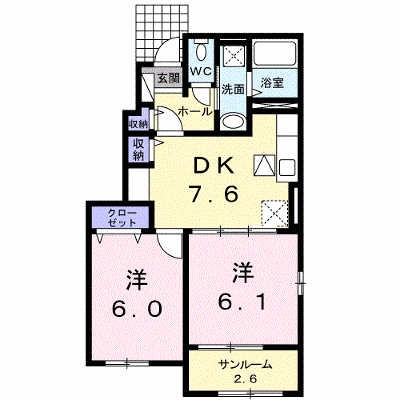 エス・フリーデ　Ⅰ 101【管理NO：1-018521901-01010】 ★家具家電は申し込み後に搬入します★ ★2026年09月下旬入居可能★の物件画像