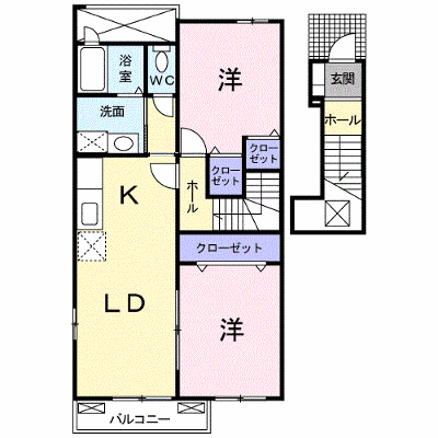 デスパシオ　カーサＢ棟 204【管理NO：1-015413602-02040】 ★家具家電は申し込み後に搬入します★ ★2026年10月上旬入居可能★の物件画像