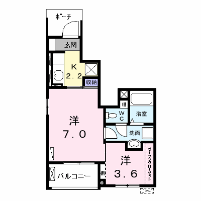 メゾン・ド・カレ 103【管理NO：1-020905601-01030】 ★家具家電は申し込み後に搬入します★ ★2026年09月上旬入居可能★の物件画像