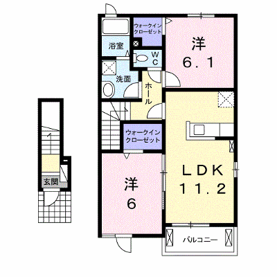 ソリジェ　Ｂ 203【管理NO：1-022334502-02030】 ★家具家電は申し込み後に搬入します 2026年09月中旬入居可能の物件画像
