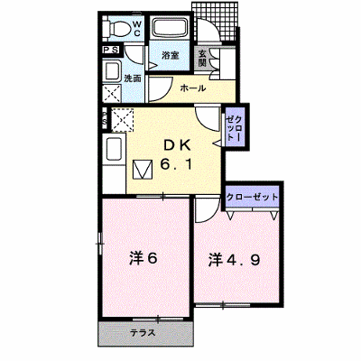 カーサ・フィオーレⅢ 104【管理NO：1-013102902-01040】 ★家具家電は申し込み後に搬入します★ ★2026年09月中旬入居可能★の物件画像