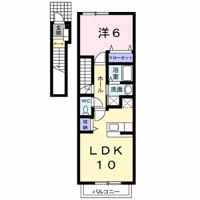 カサ・アレグリー　Ｃ 203【管理NO：1-013202903-02030】 ★家具家電は申し込み後に搬入します★ ★2026年09月中旬入居可能★の物件画像