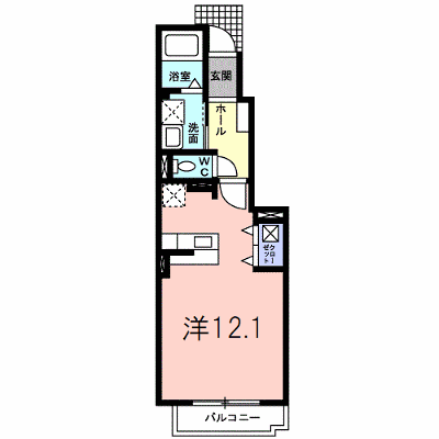 Ｍｏｏｎ　Ｂｒｉｄｇｅ３ 103【管理NO：1-015360703-01030】 ★家具家電は申し込み後に搬入します★の物件画像
