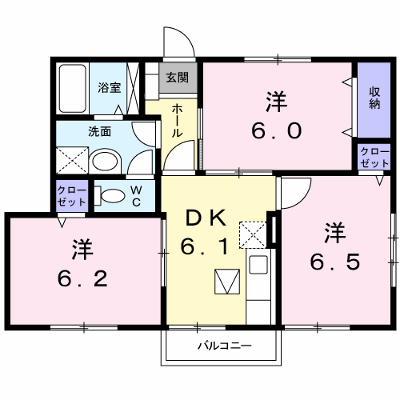 メゾン・ベルグランデ 101【管理NO：1-010730301-01010】 ★家具家電は申し込み後に搬入します★ ★2026年08月中旬入居可能★の物件画像