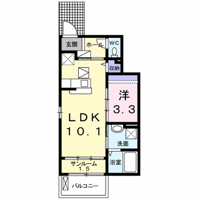 アクアーリオ 104【管理NO：1-019822201-01040】 ★家具家電は申し込み後に搬入します 2026年08月上旬入居可能の物件画像