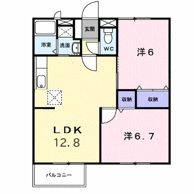 エトワール畔見　Ａ 101【管理NO：1-006822402-01010】 ★家具家電は申し込み後に搬入します★ ★2026年09月上旬入居可能★の物件画像