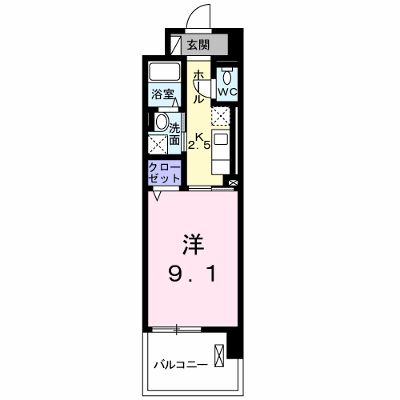 プラシード 405【管理NO：1-014382201-04050】 ★家具家電は申し込み後に搬入します 2026年09月上旬入居可能の物件画像