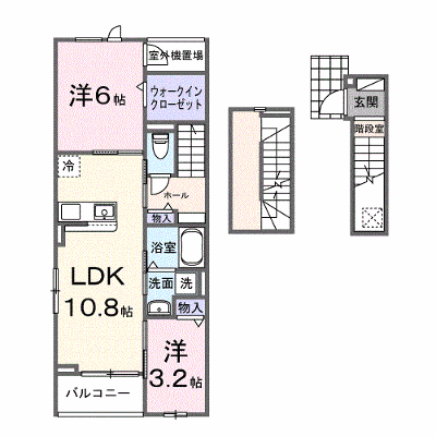 ルリアン 302【管理NO：1-028323901-03020】 ★家具家電は申し込み後に搬入します★の物件画像