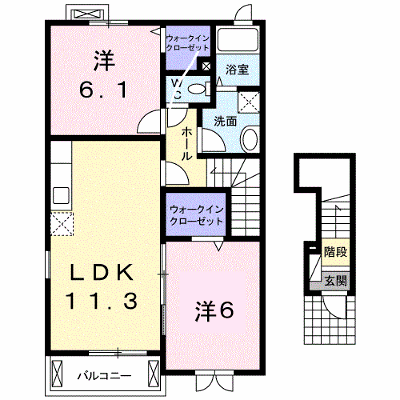 グランツ 201【管理NO：1-019628101-02010】 ★家具家電は申し込み後に搬入します★の物件画像