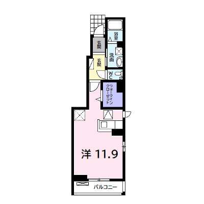 ラフレシール　ガーデン 101【管理NO：1-020740601-01010】 ★家具家電は申し込み後に搬入します★の物件画像