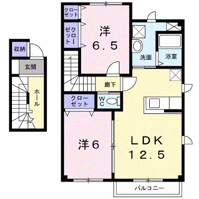 グレースＤ 201【管理NO：1-012471401-02010】 ★家具家電は申し込み後に搬入します★ ★2026年09月上旬入居可能★の物件画像