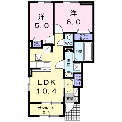 グレイスラムダ軽井沢 101【管理NO：1-027126201-01010】 ★家具家電は申し込み後に搬入します 2026年09月中旬入居可能の物件画像