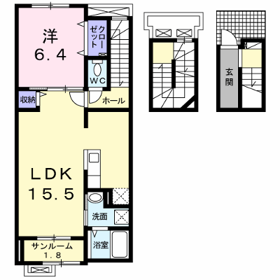 フレシール 303【管理NO：1-021051201-03030】 ★家具家電は申し込み後に搬入します★ ★2026年09月下旬入居可能★の物件画像