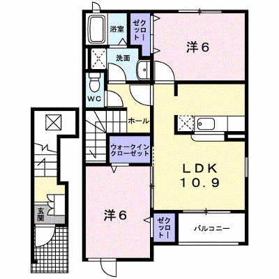 プロムナード　Ⅲ 202【管理NO：1-014192001-02020】 ★家具家電は申し込み後に搬入します 2026年10月中旬入居可能の物件画像