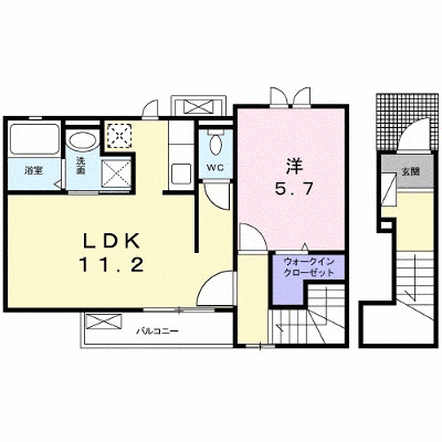 クレイン大蔵 203【管理NO：1-021493901-02030】 ★家具家電は申し込み後に搬入します★ ★2026年09月中旬入居可能★の物件画像