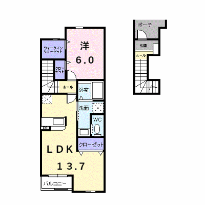 ソレイユ　２３ 203【管理NO：1-013988801-02030】 ★家具家電は申し込み後に搬入します★ ★2026年09月中旬入居可能★の物件画像