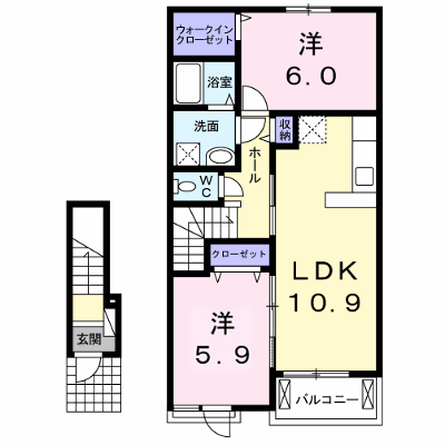 セウ　アズール 202【管理NO：1-019944001-02020】 ★家具家電は申し込み後に搬入します 2026年09月上旬入居可能の物件画像