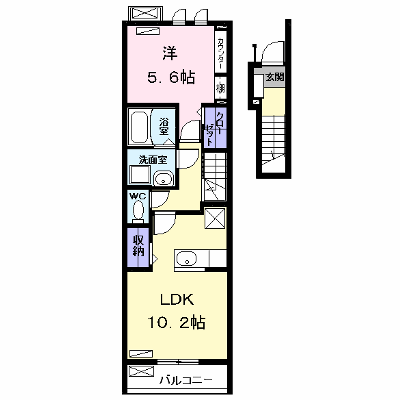 ベル　シティー　Ⅱ 206【管理NO：1-022203301-02050】 ★家具家電は申し込み後に搬入します★ ★2026年09月中旬入居可能★の物件画像
