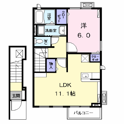 桜ルミネンス 203【管理NO：1-017128801-02030】 ★家具家電は申し込み後に搬入します★ ★2026年09月中旬入居可能★の物件画像