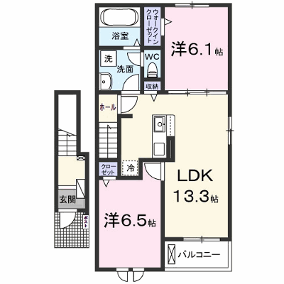 ネクストステージ 205【管理NO：1-028166201-02040】 ★家具家電は申し込み後に搬入します★の物件画像