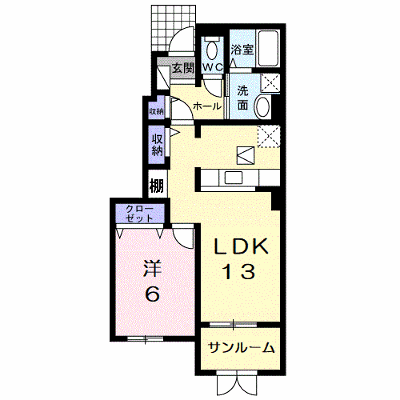 フォレストパーク・七番館 102【管理NO：1-018585601-01020】 ★家具家電は申し込み後に搬入します 2026年09月中旬入居可能の物件画像