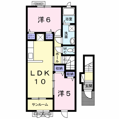 グレース　レミカ 202【管理NO：1-020495901-02020】 ★家具家電は申し込み後に搬入します★ ★2026年09月中旬入居可能★の物件画像