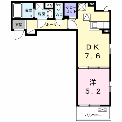 グランデ・カーサ・ケイⅡ 105【管理NO：1-024203201-01050】 ★家具家電は申し込み後に搬入します 2026年08月下旬入居可能の物件画像