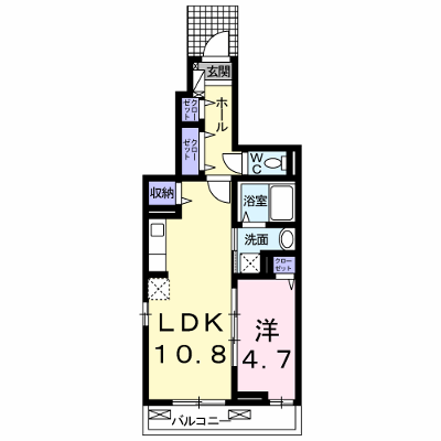 アルドーレ　ブラン 105【管理NO：1-021737901-01050】 ★家具家電は申し込み後に搬入します★ ★2026年09月上旬入居可能★の物件画像
