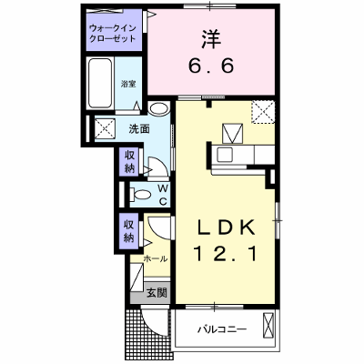 サングレイスＢ 102【管理NO：1-023211802-01020】 ★家具家電は申し込み後に搬入します★の物件画像