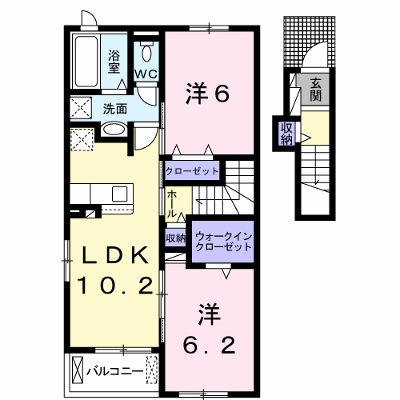 フォレストヴィラ 204【管理NO：1-026242201-02040】 ★家具家電は申し込み後に搬入します 2026年09月中旬入居可能の物件画像