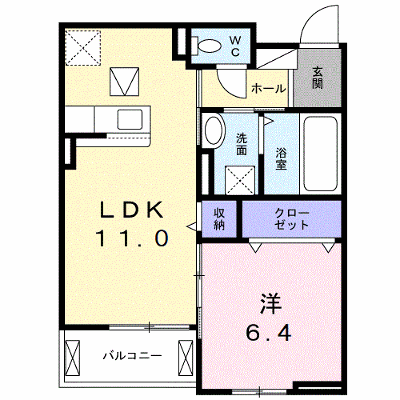 シャルール　メゾン　Ⅱ 103【管理NO：1-024861702-01030】 ★家具家電は申し込み後に搬入します 2026年08月下旬入居可能の物件画像