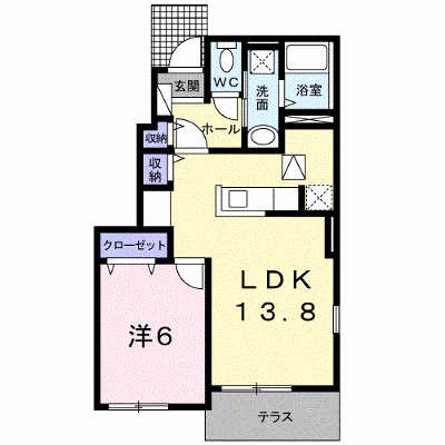 シャノアール西大井Ⅰ 101【管理NO：1-019042101-01010】 ★家具家電は申し込み後に搬入します★ ★2026年09月上旬入居可能★の物件画像
