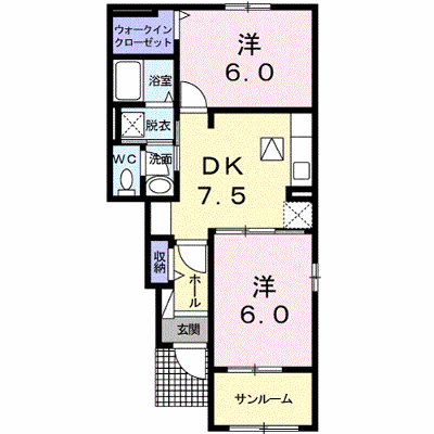 メゾンイケダＡ 104【管理NO：1-023067201-01040】 ★家具家電は申し込み後に搬入します★の物件画像