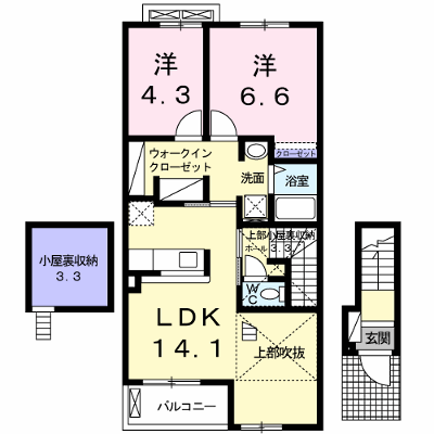 ラ　サリータ 203【管理NO：1-017891901-02030】 ★家具家電は申し込み後に搬入します★ ★2026年09月中旬入居可能★の物件画像