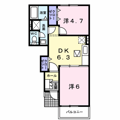 レジデンス　サンディットＡ 102【管理NO：1-014515201-01020】 ★家具家電は申し込み後に搬入します★の物件画像