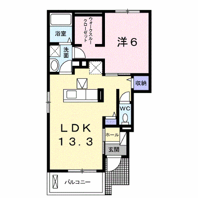 ウエスト　ディオス 101【管理NO：1-025059301-01010】 ★家具家電は申し込み後に搬入します★の物件画像