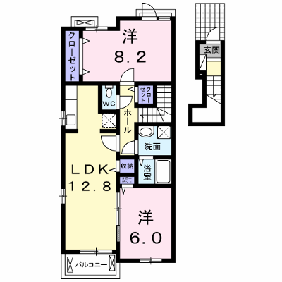 グレイス倉敷Ｂ 202【管理NO：1-023282702-02020】 ★家具家電は申し込み後に搬入します★の物件画像