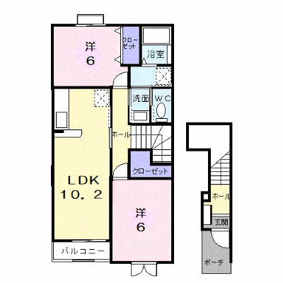 ヒルズ・サンハイム　Ａ 202【管理NO：1-013555901-02020】 ★家具家電は申し込み後に搬入します★ ★2026年09月上旬入居可能★の物件画像