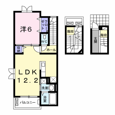 メゾン・ド・エスポワールＡ 303【管理NO：1-018646001-03030】 ★家具家電は申し込み後に搬入します★ ★2026年10月下旬入居可能★の物件画像