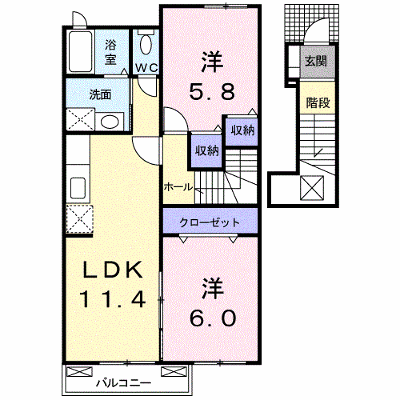 マザ－ズ小城Ⅱ 202【管理NO：1-015111902-02020】 ★家具家電は申し込み後に搬入します★ ★2026年09月中旬入居可能★の物件画像