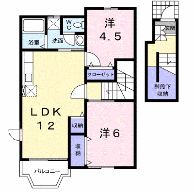 ソレアード木上 205【管理NO：1-010817201-02040】 ★家具家電は申し込み後に搬入します★ ★2026年09月上旬入居可能★の物件画像