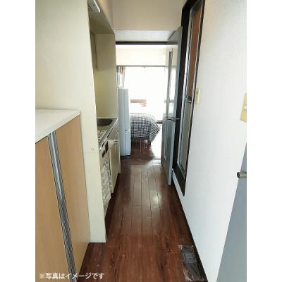 ユニオンマンスリー清瀬１　407　1K・シングル☆【禁煙ルーム】人気の角部屋/安心のモニター付きインターフォン完備/デスク・チェア＆たっぷり収納2ドア冷蔵庫など生活家電のあるお部屋の物件画像