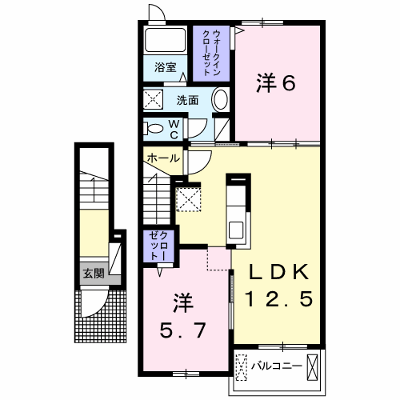 グランディール 203【管理NO：1-025358501-02030】 ★家具家電は申し込み後に搬入します★ ★2026年09月中旬入居可能★の物件画像