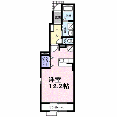 イーストカーサ壱番館 105【管理NO：1-016938701-01050】 ★家具家電は申し込み後に搬入します★ ★2026年09月下旬入居可能★の物件画像