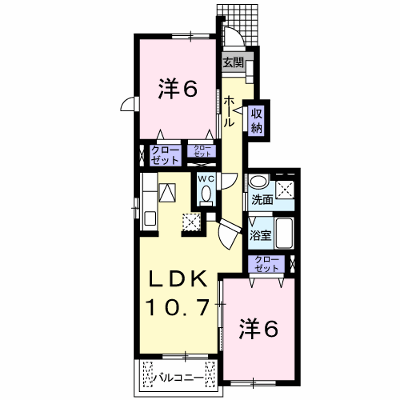 プリート．カーサＡ 104【管理NO：1-015102001-01040】 ★家具家電は申し込み後に搬入します★ ★2026年09月中旬入居可能★の物件画像