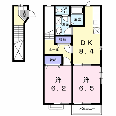 グランヒル西の平 201【管理NO：1-010884901-02010】 ★家具家電は申し込み後に搬入します★ ★2026年08月下旬入居可能★の物件画像