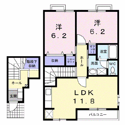 サンライズ末広 203【管理NO：1-011603701-02030】 ★家具家電は申し込み後に搬入します★ ★2026年09月上旬入居可能★の物件画像